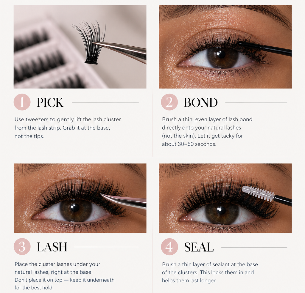 Amoura Wispy Lash Clusters